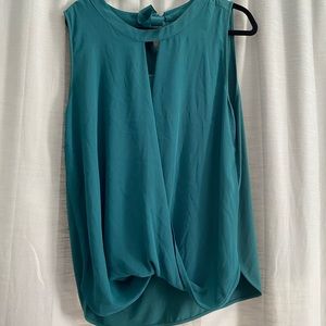 XL dark green bubble bottom new dressy women’s top